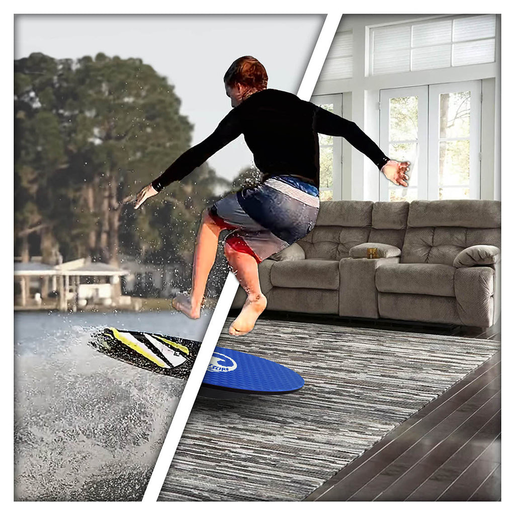 How to do a Backside 180 Shuv on the Lakesurf Balance Board