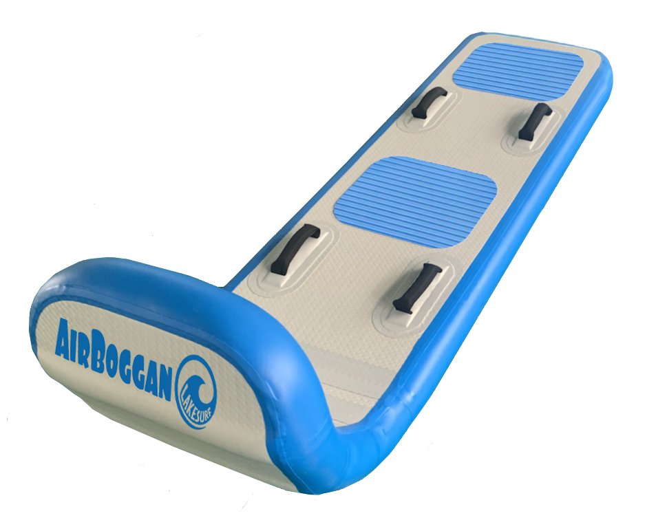 Airboggan Inflatable Toboggan - Summer Towable and Winter Sled - Lakesurf