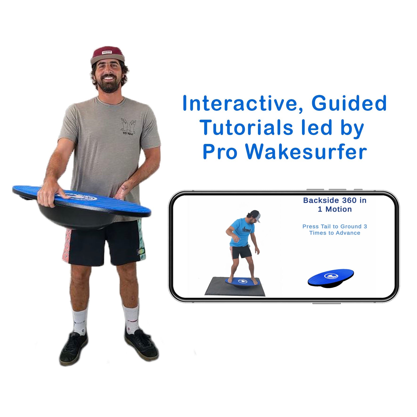 Phone Mount - Lakesurf Balance Board